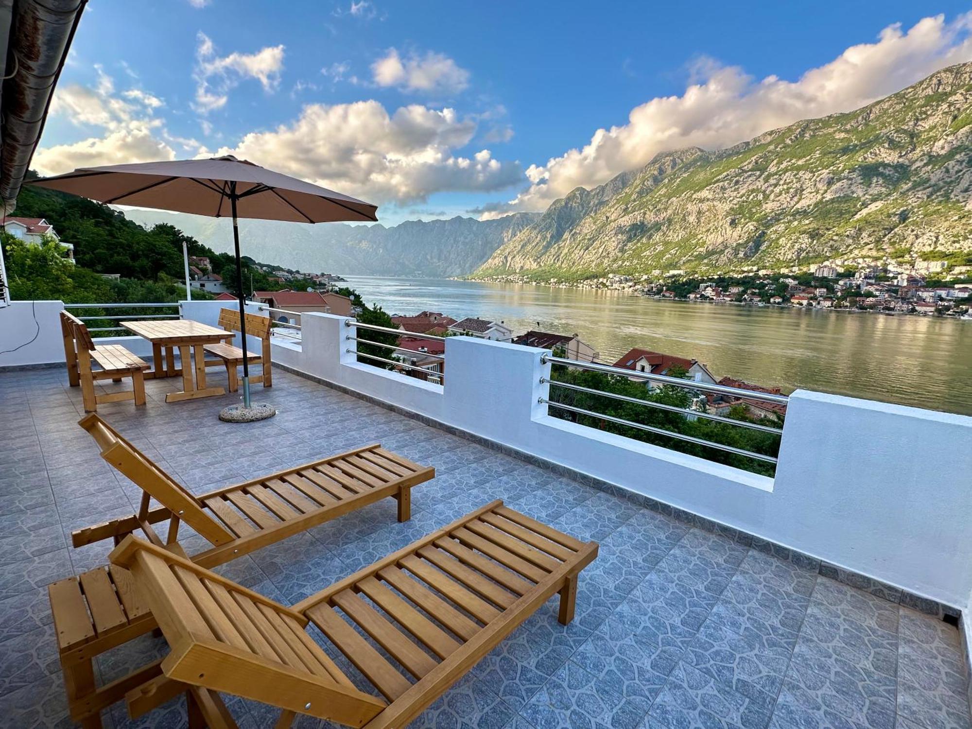科托尔House With Big Terrace And Beautiful Sea View别墅 外观 照片