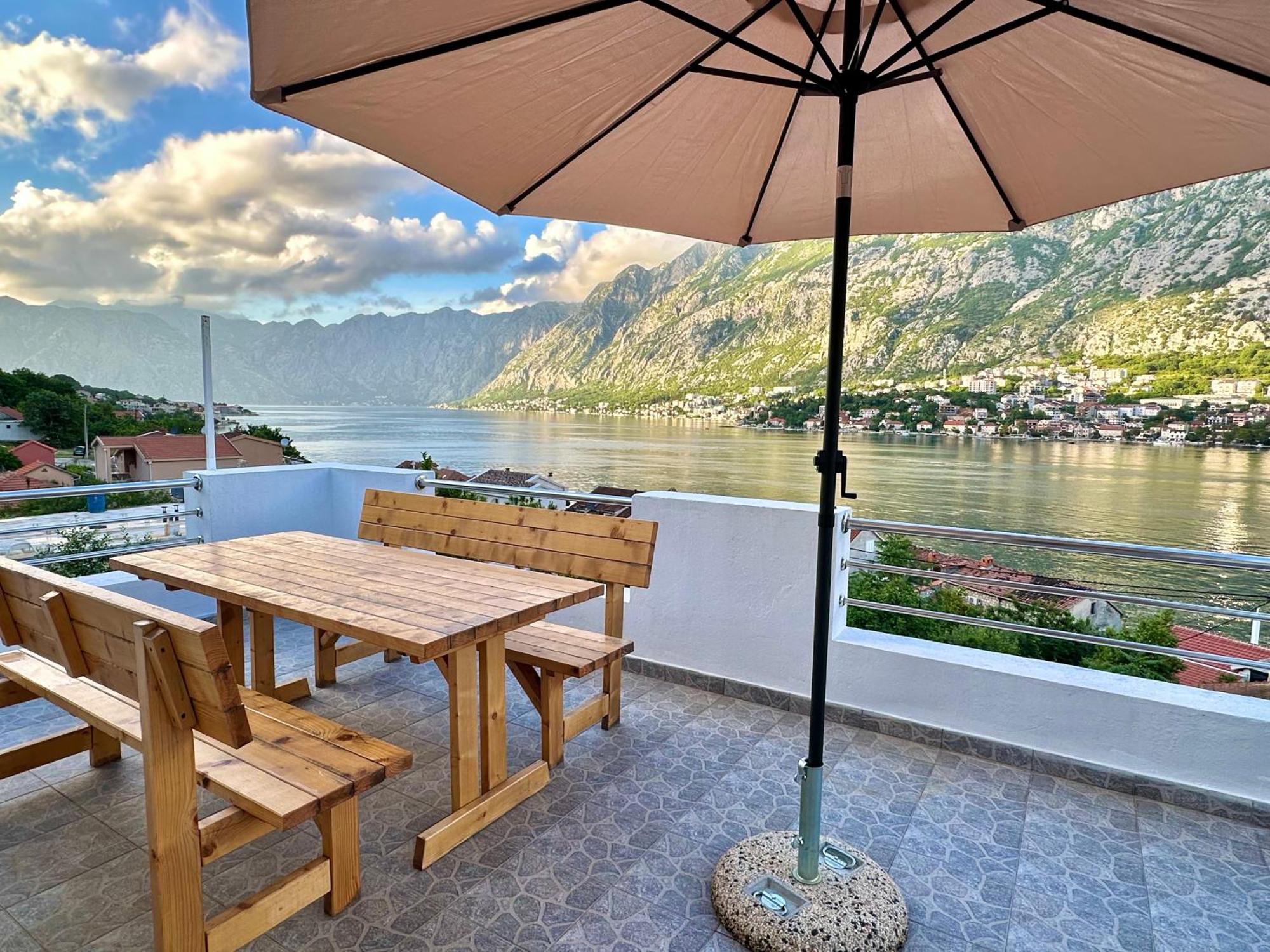 科托尔House With Big Terrace And Beautiful Sea View别墅 外观 照片